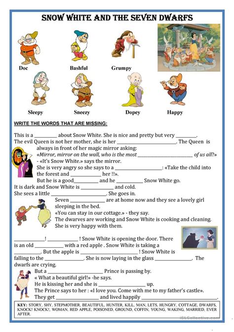 Cinderella A Fairy Tale Worksheet Free Esl Printable Worksheets