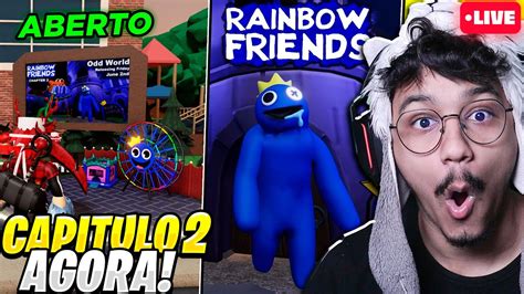 LANÇOU CAPITULO 2 de RAINBOW FRIENDS AGORA DESCOBRINDO SEGREDOS