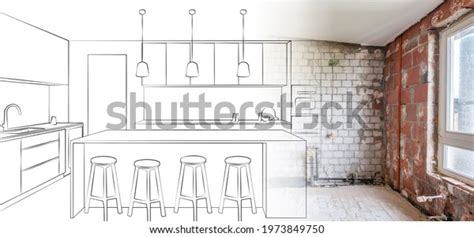 9,126 Renovation Kitchen Concept Images, Stock Photos, 3D objects