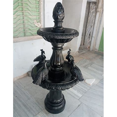 Black Marble Stone Indoor Outdoor Fountain Size Customized At Best