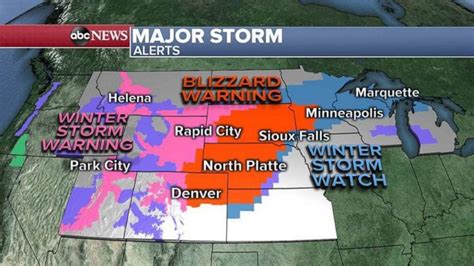 6 States Under Blizzard Warnings As Residents Prepare For April Snow Storm Abc News