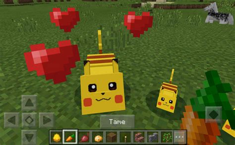 Pikachu and Raichu Add-on | Minecraft PE Mods & Addons