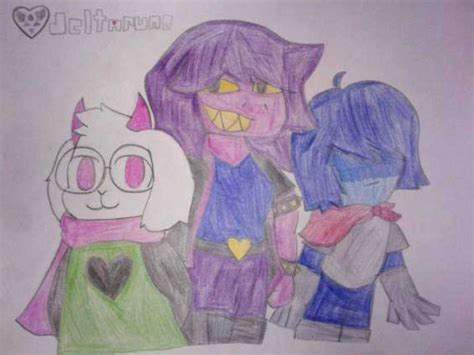 Deltarune (Traditional Art) by chasedraws05 on DeviantArt