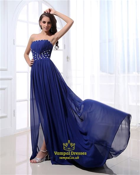 Royal Blue One Strap Prom Dresses Royal Blue Prom Dresses Long With