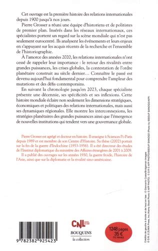 Histoire Mondiale Des Relations Internationales De Pierre Grosser