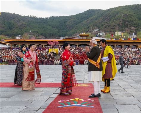 In Pics Pm Modi First Foreign Leader To Receive Bhutan S Highest