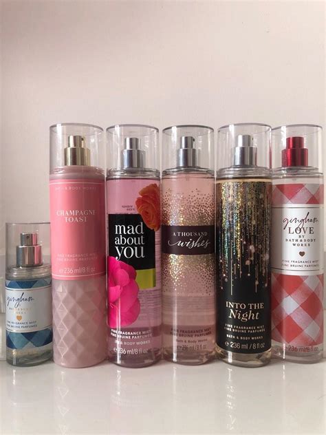 Body Mist Decants Bath And Body Works Victoria Secret The Body Shop