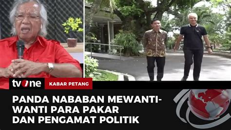 Panda Nababan Minta Stop Libatkan Jokowi Di Pilpres 2024 Kabar Petang