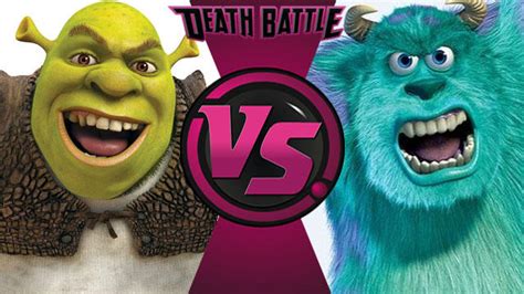 Shrek VS. Sully by ali633 on DeviantArt