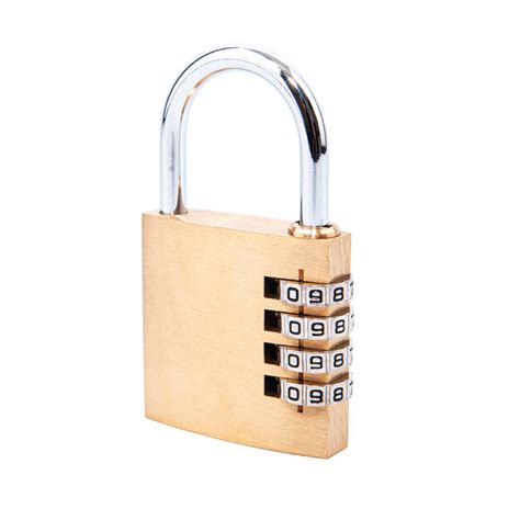 Brass Combination Padlock 40mm Reece Safety