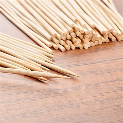 Pcs Disposable Bamboo Paddle Pick Skewers Roast Grandado