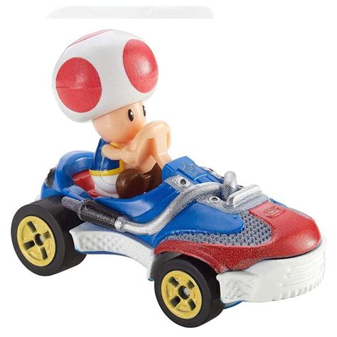 Carrinho Hot Wheels Mario Kart Toad Mattel Shopee Brasil