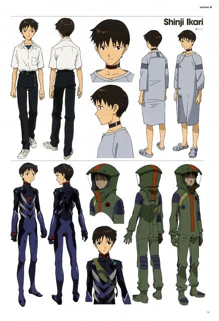 Neon Genesis Evangelion Shinji Ikari Minitokyo