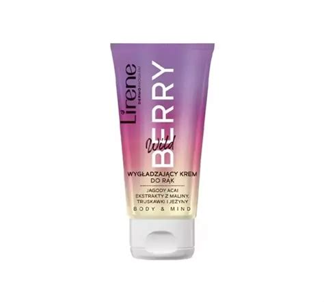 Lirene Body Mind wygładzający krem do rąk Wildberry 50ml eZebra pl