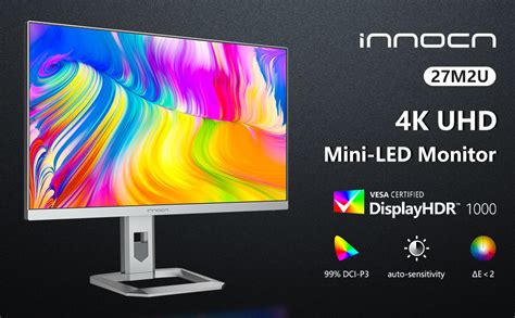 Innocn Mini Led 4k Monitor 27 3840 X 2160p Ips Monitor Profesional Hdr 1000 Auto Brightness