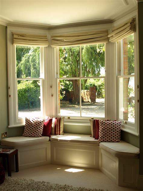 Box Sash Windows Made By Whyte Wood Bay Window Living Room Window