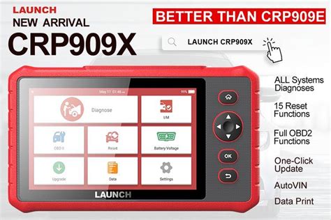 Launch Crp X Scan Tool Obd Scanner Full System China Diagnostic