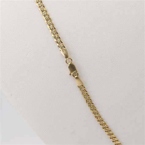 14kt Gold Curb Chain Necklace Property Room