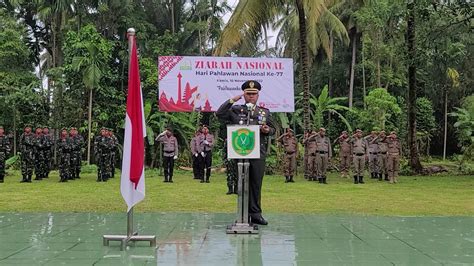 Dandim Bireuen Sebagai Irup Dalam Rangka Ziarah Hari Pahlawan