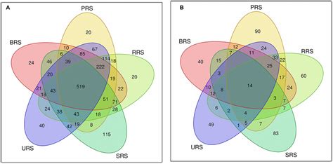 Venn Diagram Showing The Otus Distribution Between The Sugarcane