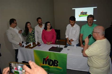 Eleições 2024 MDB promete recursos para campanha eleitoral de Lúcia à