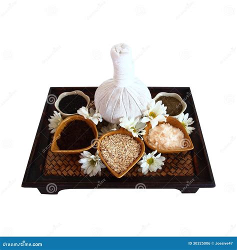 Thailand S Herbal Hot Compress Massage In Spa Stock Photo Image Of