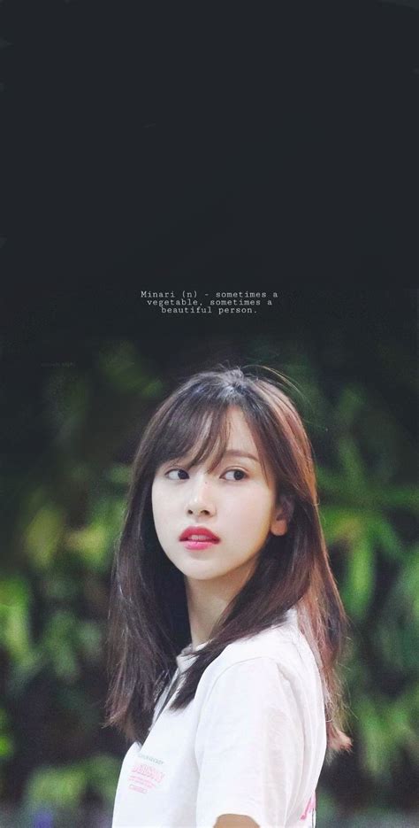 Twice Mina Lockscreen Mina Beautiful Person Lockscreen