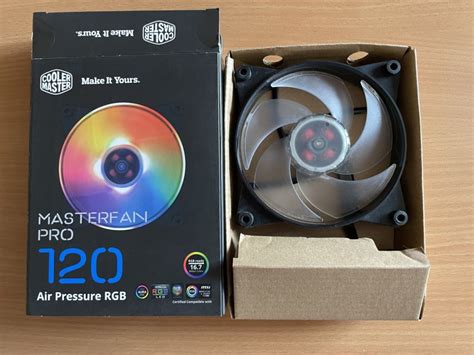 Cooler Master MasterFan Pro 120 Mm Air Pressure RGB PWM