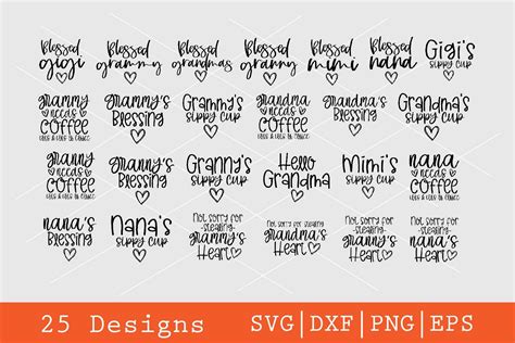 25 Spoony Grandma Bundle Design 13 Graphic By Spoonyprint · Creative Fabrica