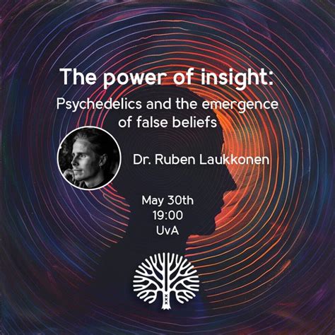 The Power Of Insight Psychedelics And The Emergence Of False Beliefs Apra Amsterdam