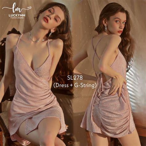 Jual Sexy Lingerie Dress Wanita Sexy Lingerie Dress Bahan Nilon Wanita Baju Sexy Lingerie