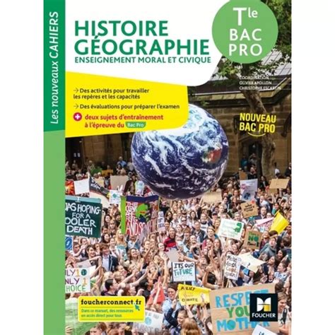 Histoire Geographie Enseignement Moral Et Civique Tle Bac Pro Les