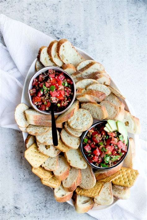 Lentil Bruschetta Oh So Delicioso