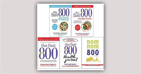 The Fast 800 Easy, The Fast 800 Recipe Book, The Fast 800, The Fast 800 Health Journal 4 Books ...