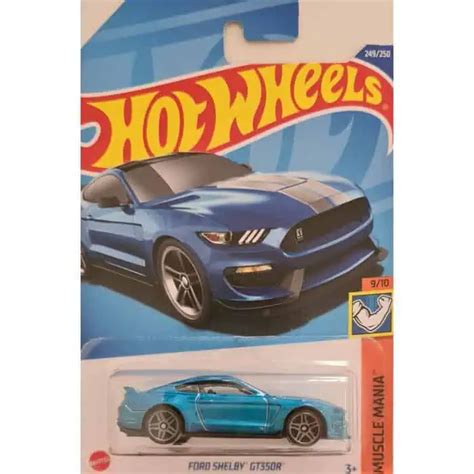 Embalagem Danificada Hot Wheels Muscle Mania Ford Shelby GT350R Universo Hot Wheels