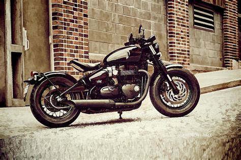 Triumph Bobber Motorcycle