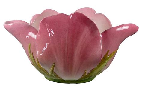 Massier Tulip Petal Oversize Jardinière 花茶 デザイン セラミックス