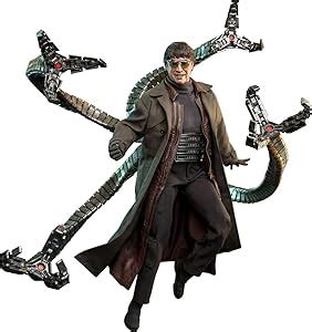 Amazon Hot Toys Spider Man No Way Home Movie Masterpiece 1 6 Doc Ock Figure 31cm Toys Games