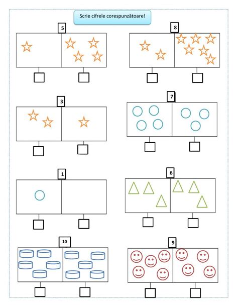 Descompunerea Numerelor Worksheet Math Activities Preschool