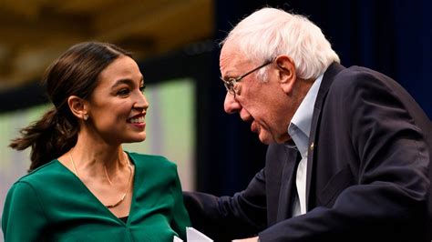 bernie sanders aoc   key role   white house  im elected
