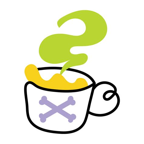 Trendy Magic Tea 26939285 Vector Art at Vecteezy