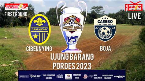 TURNAMEN SEPAK BOLA UJUNGBARANG PORDES 2023 GASEBO VS TUNAS MUDA