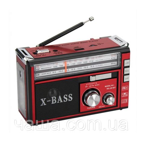 Радиоприемник Портативный Аккумуляторный USB+SD+FM+AM Golon RX 381 (36 ...