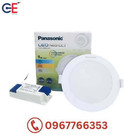 Đèn Downlight âm trần Panasonic Neo Slim 3 chế độ sáng