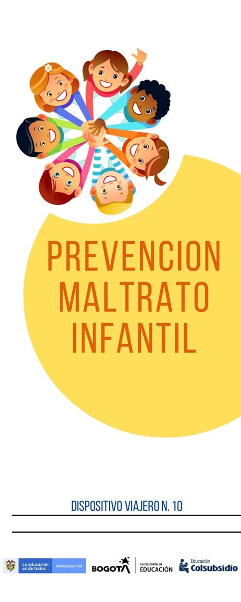 Prevenir Maltrato Infantil Carpeta Viajera