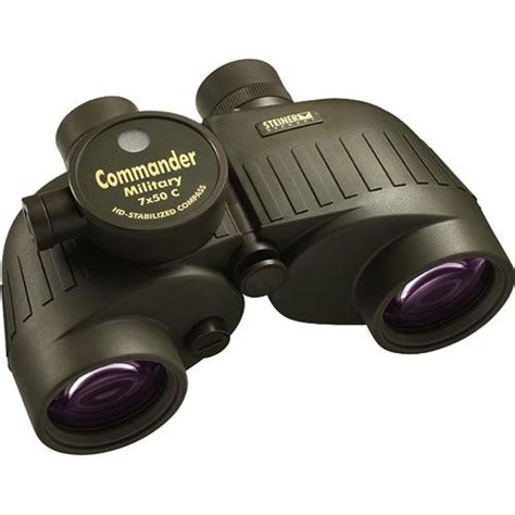 Steiner 7x50 Commander Iii Binocular With Compass Green 383