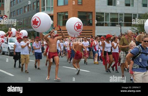 4K LGBT Gay Pride Parade Shirtless Dancers Having Fun On The Street Stock Video Footage Alamy