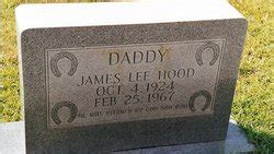 James Lee Jimmie Hood 1924 1967 Find A Grave Gedenkplek