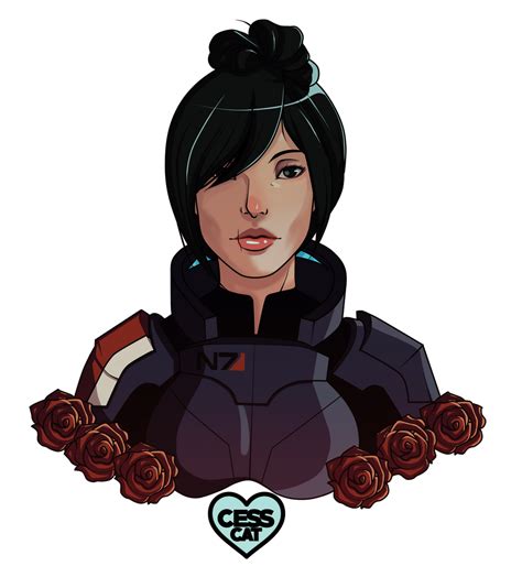 Commander Shepard By Suitrat On Deviantart