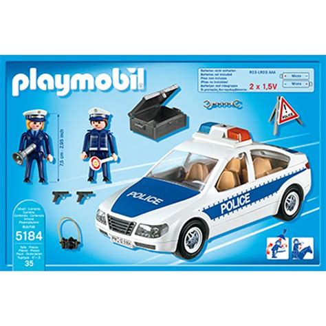 Playmobil Voiture De Police Avec Lumi Res Clignotantes